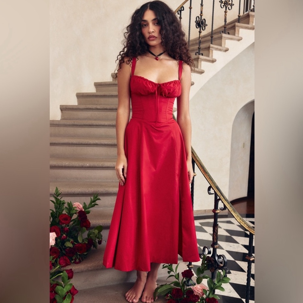 House Of CB low corset Sundress